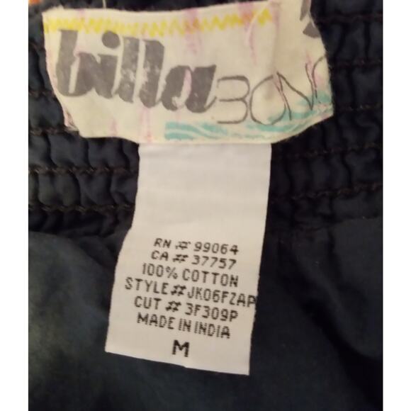 VTG Billabong Junior’s Multi-Color Aztec Print Mini Skirt Elastic Waist SZ M - Picture 4 of 6